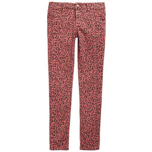 Jeans Imperial Star per Ragazze Taglia 14, Taglio Dritto, Colore Rosa Tè con Stampa Animalier, Abbigliamento Casual in Denim per Ragazze - Product Image 1