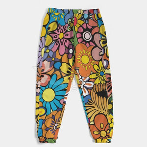 Joggers holgados sublimados al por mayor recién llegados, Joggers holgados sublimados rectos de estilo único - Product Image 1