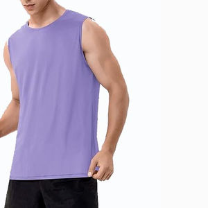 Acid Washed Hooded <b>Stringer</b> <b>Vest</b> for Gym Sports High Quality Custom Made tank Top for Men with Custom Printing on Wholesale - Product Image 5