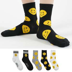 Calcetines de Algodón de Punto para Mujer, con Dibujos Animados, Transpirables, Casuales, para Uso Diario - Product Image 2