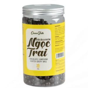 Chocolat Haute Qualité En Gros OEM HALAL Chocolat Noir Boules Croustillantes Cacao 400G 4KG Bonbons Collations Boulangerie - Product Image 1