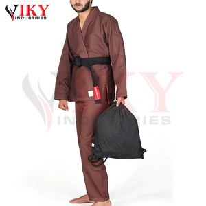 BJJ Gii transpirable con costura duradera trajes de desgaste de artes marciales tarifa al por mayor más nuevo uniforme de Jiu Jitsu brasileño - Product Image 5
