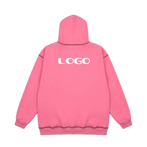 Sweats à capuche avec impression bouffante multi-couleurs au design haut de gamme personnalisés Hip Hop Street Wear sweats à capuche à impression bouffante décontractés à la mode - Product Image 4