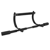 Barra de dominadas metálica personalizable con logo personalizado e impresión por sublimación completa para entrenamiento corporal en casa, ejercicio y gimnasio en casa