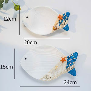 Art mural en bois bleu mer apaisant avec étoile de mer unique, style méditerranéen avec corde, décoration de maison côtière magnifique et durable - Product Image 5