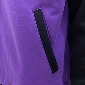 Manteau pour hommes personnalisé laine cuir broderie patchs col montant manches longues High Street College Baseball Jacket pour hommes - Product Image 5