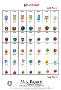 Perles de verre fantaisie au chalumeau attrayantes pour la fabrication de bijoux et perles de verre les plus vendues pour la fabrication de bracelets pour les amateurs - Product Image 3