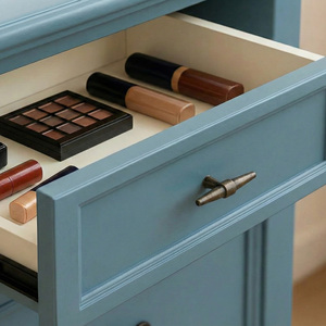 Poignée de tiroir en alliage de zinc conique en laiton antique bouton de meubles vintage pour cuisine chambre commode salon salle à manger - Product Image 4