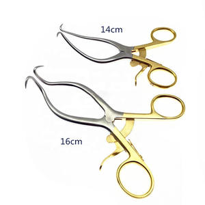 Gelpi Retractor pediátrico 2 garras, acero inoxidable de autorretención de 3,5 "con puntas afiladas e instrumentos quirúrgicos con mango Holden - Product Image 3