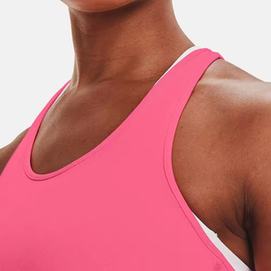 Ropa deportiva con logotipo personalizado Fit Activewear Workout Yoga Tank Top para mujer Chalecos de punto casuales para mujer - Product Image 3