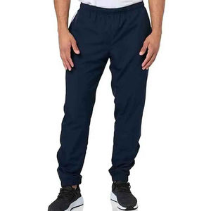 Ensemble de jogging deux pièces pour homme, imprimé uni, pour l'entraînement sportif, la course à pied, le fitness, le quotidien, confortable, 100% coton - Product Image 3