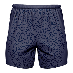 Shorts de sport décontractés pour hommes, noirs, unis, écologiques, anti-UV, imperméables, séchage rapide, taille mi-haute avec cordon de serrage - Product Image 3