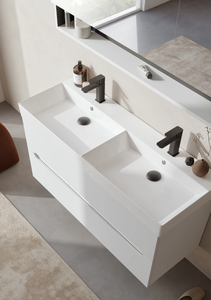 Tocador moderno de Malta con lavabo y puerta de cerámica - Product Image 5