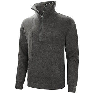 Wholesale Personalized Design Sweat <b>Shirt</b> With Stand Collar and Quarter <b>Zip</b> Golf <b>Zip</b> Pullover Sweatshirts 2024 - Product Image 1
