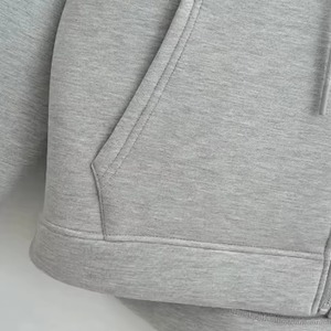 Sudadera con capucha unisex de invierno con cremallera, 100% algodón polar, estampado digital, bordado, estilo urbano, peso pesado, venta al por mayor, MOQ bajo - Product Image 2