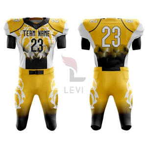 Maillot de football américain pour jeunes sur mesure Vêtements de sport d'équipe de qualité supérieure Conception de tissu à séchage rapide et respirant - Product Image 1