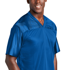 Camiseta de malla de verano de poliéster 100% personalizada, uniforme de béisbol y fútbol de entrenamiento deportivo antiarrugas para hombre, nuevo diseño - Product Image 4