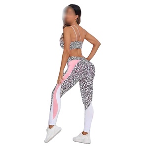 Best Material High Waisted Yoga Set New Design Reversible Sports Bra & Leggings Active Wears Adult Size - Product Image 6