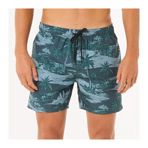 Short d'entraînement en coton léger pour hommes Design de fitness décontracté de couleur unie avec longueur au genou en gros - Product Image 1
