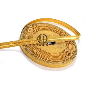 Tresse de dentelle en fil métallique de haute qualité OEM tresse de dentelle de cérémonie lingot d'or tresses de dentelle française - Product Image 2