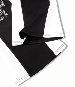 2024 pantalones de chándal acampanados más vendidos, ropa de calle para hombres, pantalones acampanados para correr de algodón 100% de alta calidad con estampado DTF para hombres - Product Image 5