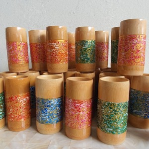 Té de bambú ecológico de Vietnam natural, café, bambú, taza de té de Vietnam - Product Image 1