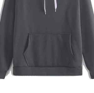 ชุดวอร์มผู้ชายแบบสองชิ้น พร้อมเสื้อฮู้ดและกางเกงจ็อกเกอร์ สำหรับออกกำลังกาย วิ่ง และกีฬากลางแจ้ง ชุดวอร์มผ้าฝ้าย 100% - Product Image 5