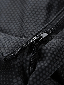 Chaqueta de bombardero de invierno impermeable personalizada de color sólido en blanco simple de nuevo diseño de suministro de fabricante pakistaní para hombres - Product Image 2