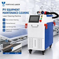 Machine de nettoyage au laser à fibre continue pour l'équipement de production photovoltaïque, nettoyage de la rouille et de l'huile sur les surfaces métalliques