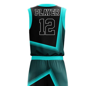 Haute qualité hommes sport Sublimation basket-ball Kit équipe Club basket-ball uniforme vêtements de sport basket-ball uniforme - Product Image 5