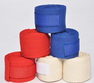 Correa deportiva de algodón elástico, estampado, Taekwondo tailandés, protección de muñeca, envoltura de mano - Product Image 4