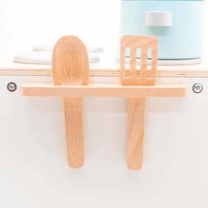ROBINCOOL Juguete de Cocina de Madera 32 X 26 X Cocinita con Horno y Accesorios Incluidos - Product Image 6