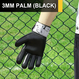 ถุงมือเล่นกีฬากลางแจ้งกันชนได้ถุงมือฟุตบอลถุงมือยางไนล่อนถุงมือผู้รักษาประตู - Product Image 3