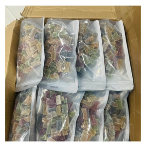 Características de calidad No Chemical Sweet Fruity Flavor Venta al por mayor Candy Seamoss Gummies con valor competitivo para compradores globales. - Product Image 1