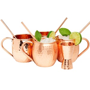 Solid Pure <b>Copper</b> Glass Hammered Finished Manually & Inside Nickle Plated Cocktail Glass for <b>Kitchen</b> Hotel Restaurant Use - Product Image 6