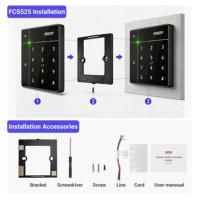 FCS525 IC ID-Kartenleser NFC für WLAN-Zugangskontrolle für kleine Geschäfte und Büros mit PSAM-Kartenunterstützung und Zugangsverwaltung