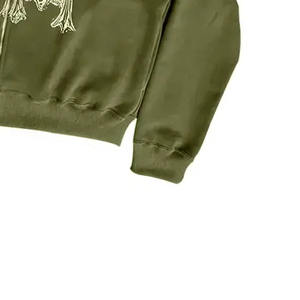 Sudadera Suave y Duradera con Capucha Ajustable de Algodón Premium y Estampado Personalizado, Perfecta para Uso Casual, MOQ Bajo - Product Image 2