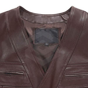 Chaleco de cuero profesional portátil para hombre, ropa exterior transpirable cómoda y gruesa para invierno a la venta - Product Image 3
