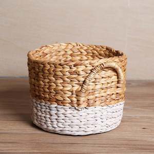 Hot New Design Jacinthe D'eau Panier De Rangement Panier Tissé Personnaliser Couleur Autres Décorations pour La Maison - Product Image 3