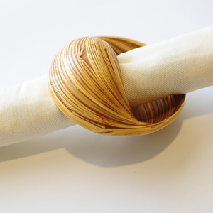 Servilletero de bambú hilado hecho a mano de Vietnam, utensilios de cocina para fiestas, restaurante, vajilla al por mayor de Vietnam - Product Image 2