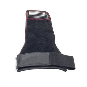 Agarre de cuero ajustable hecho a medida para levantamiento de pesas, gimnasio, fitness, entrenamiento, precio al por mayor - Product Image 3