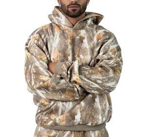 New Collection <b>Men</b> Camo Pullover Tracksuits <b>Running</b> Sports Wear For <b>Men</b> Pullover <b>hoodie</b> with trousers Outfits Tracksuits for <b>men</b> - Product Image 4