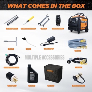 เครื่องกำเนิดไฟฟ้าอินเวอร์เตอร์ GENMAX GM17000iETC 17000W Peak Tri-Fuel รุ่นสุดคุ้มค่า - คุณสมบัติสตาร์ท/หยุดอัตโนมัติแบบ 2 สาย เทคโนโลยี Ultra-Quiet พร้อมเซ็นเซอร์ CO - Product Image 2