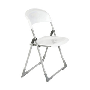เก้าอี้พับได้บราซิลสีขาว - Product Image 1
