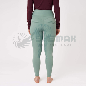 Jodhpurs d'équitation de fabricant de taille régulière et de vente en gros Culottes d'équitation pour femmes au design personnalisé multicolore à vendre - Product Image 6