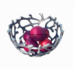 Metal Set of Two <b>chocolate</b> Bowl Silver Finished Designer Luxury Sweet Bowl Classic Stylish <b>fancy</b> New <b>Chocolate</b> Bowl - Product Image 2