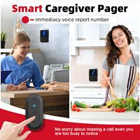 Daytech - Pager sans fil numérique à affichage numérique, alimenté par batterie, étanche, 55 sonneries, réception du signal sur 500 pieds, pour hôpital