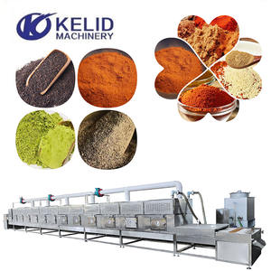 Épice à micro-ondes commerciale fenouil Aliispice poivre noir thé poudre stérilisateur ceinture séchage continu Tunnel <span class=keywords><strong>Machine</strong></span> - Product Image 2