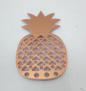 New Arrival Aluminum <b>Trivet</b> With Black Color Classic Style Coaster and Base for Table Decoration and Accessories - Product Image 3
