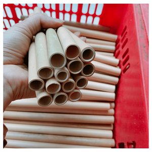 Pailles en bambou Pailles en bambou polies à la main pour les smoothies, les jus et les cocktails Origine Vietnam - Product Image 4